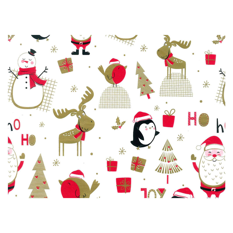 Load image into Gallery viewer, Rotolux cadeaupapier kerst collectie, 50 rollen