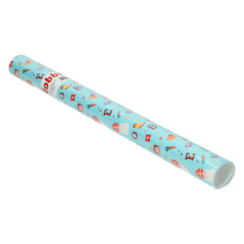 Load image into Gallery viewer, Lobbes sinterklaas inpakpapier, 5mtr.