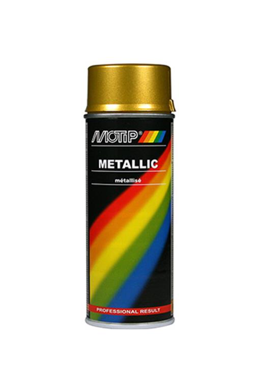 Load image into Gallery viewer, Motip spuitbus 400ml metallic-goud