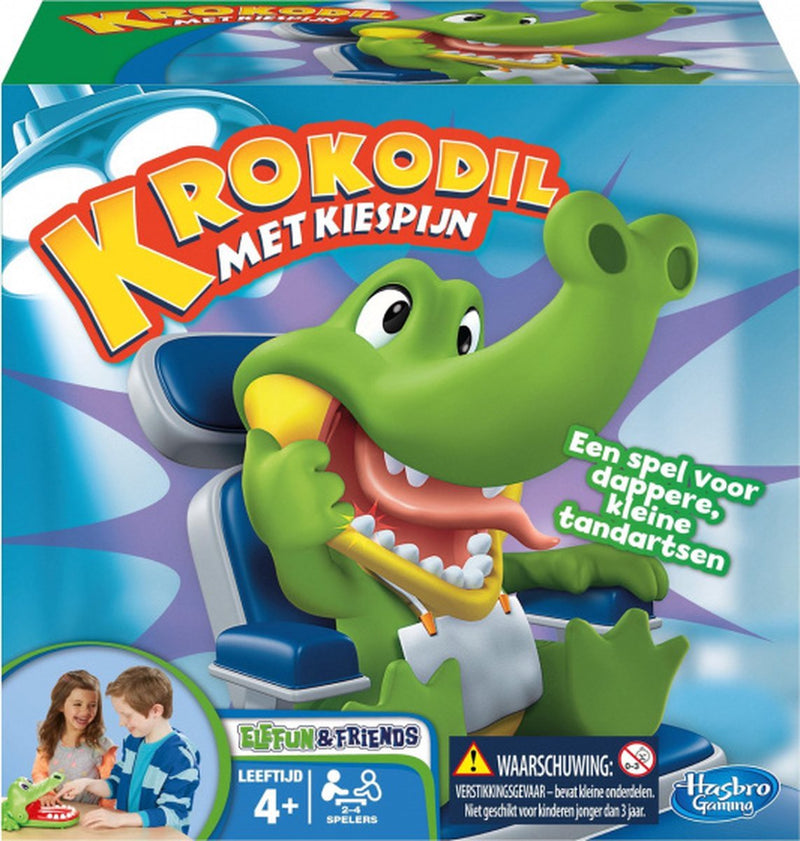 Afbeelding laden in galerijviewer, Hasbro gaming krokodil met kiespijn - actiespel - classic - gezelschapsspel