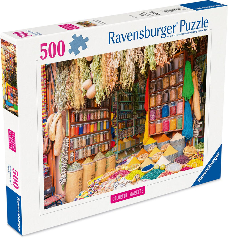 Load image into Gallery viewer, Ravensburger – kleurrijke specerijen, marokko – legpuzzel – 500 stukjes