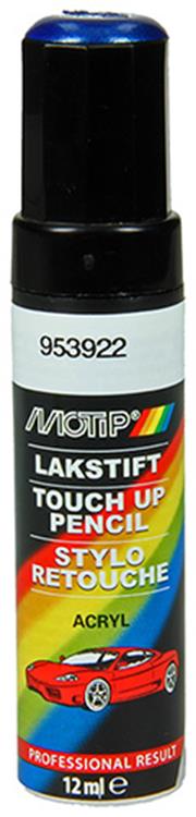 Load image into Gallery viewer, Motip 953922 - auto lakstift - blauw metallic - 12 ml