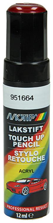 Load image into Gallery viewer, Motip 951664 - auto lakstift - rood metallic - 12 ml