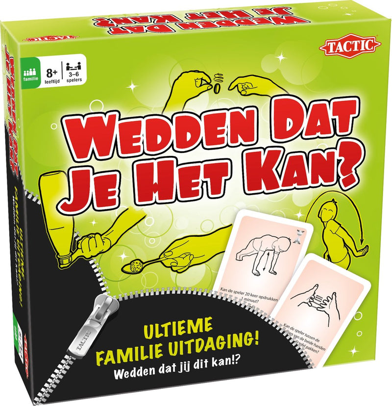 Load image into Gallery viewer, Tactic wedden dat je het kan?