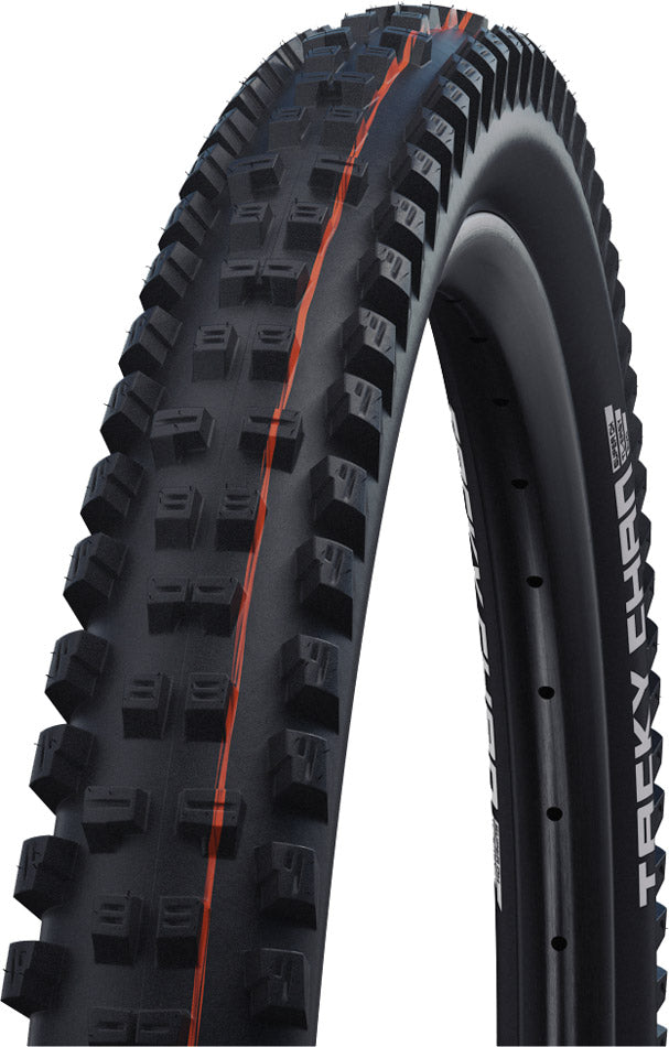 Load image into Gallery viewer, Schwalbe tacky chan evo super trail 27.5x2.40 addix soft e-50 folding tire