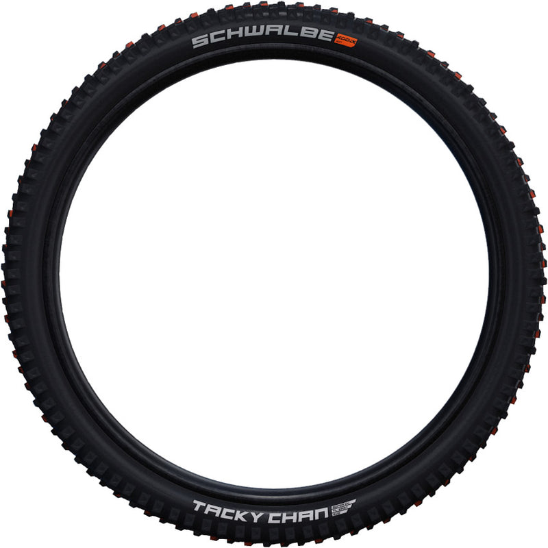 Load image into Gallery viewer, Schwalbe tacky chan evo super trail 27.5x2.40 addix soft e-50 folding tire