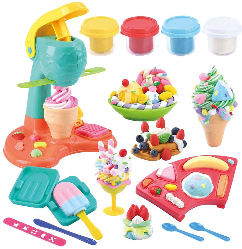 Load image into Gallery viewer, Playgo heerlijke ijsjes kleiset - 4 kleipotjes