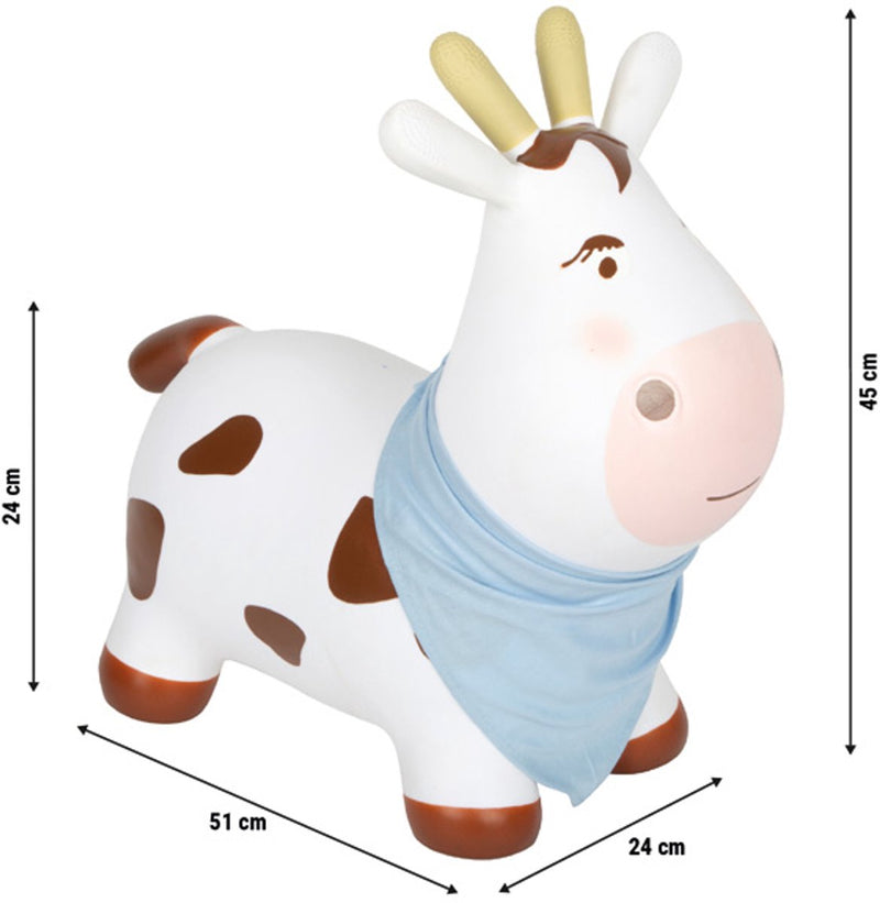 Load image into Gallery viewer, Small foot - opblaasbare skippy koe