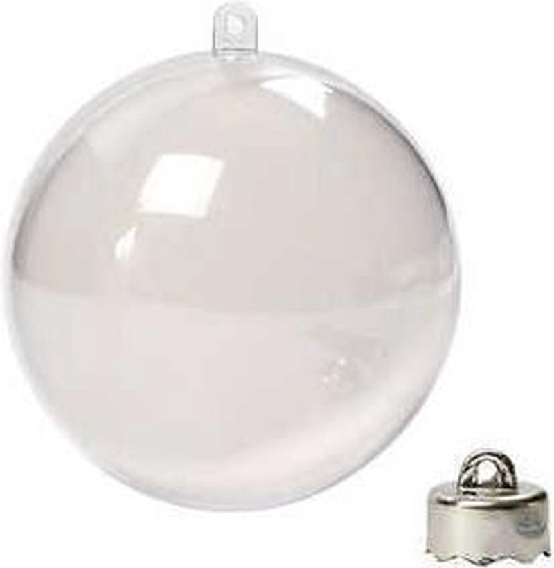 Afbeelding laden in galerijviewer, Creativ company https: www.cchobby.nl deco-ballen-d-8-cm-transparant-5-stuk-1-doos
