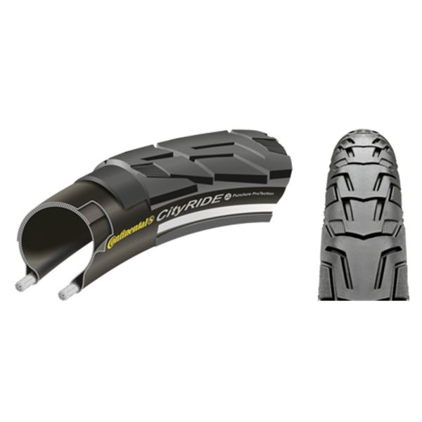 Load image into Gallery viewer, Continental buitenband ride city breaker 37-622 zwart reflectie