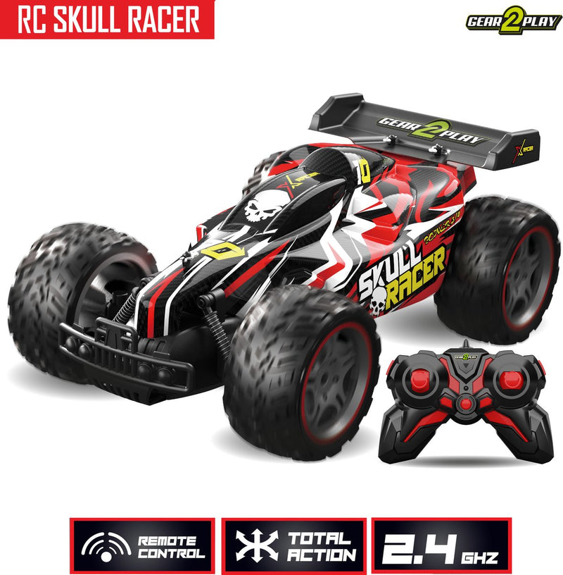 Load image into Gallery viewer, Gear2play rc skull racer bestuurbare auto 1:10