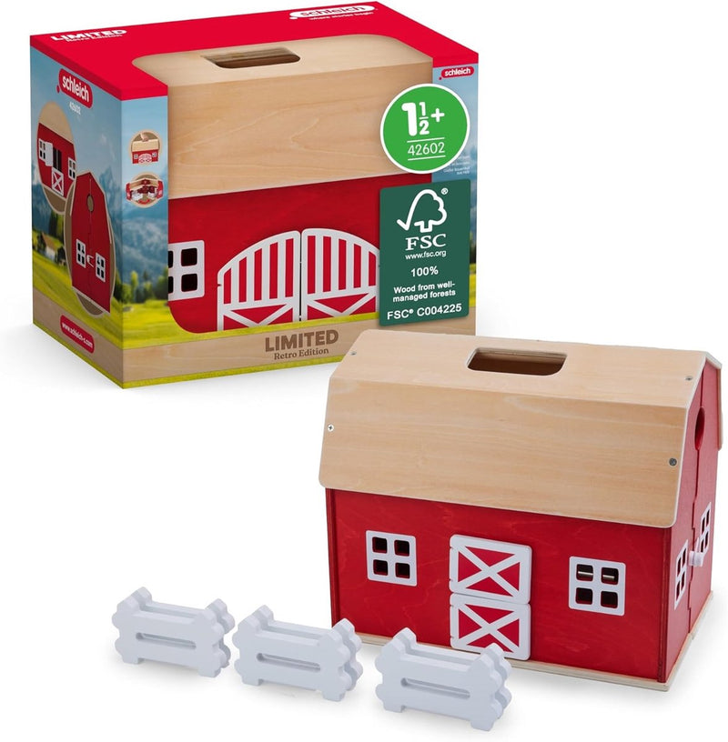 Afbeelding laden in galerijviewer, Schleich farm world houten boerderij 42602