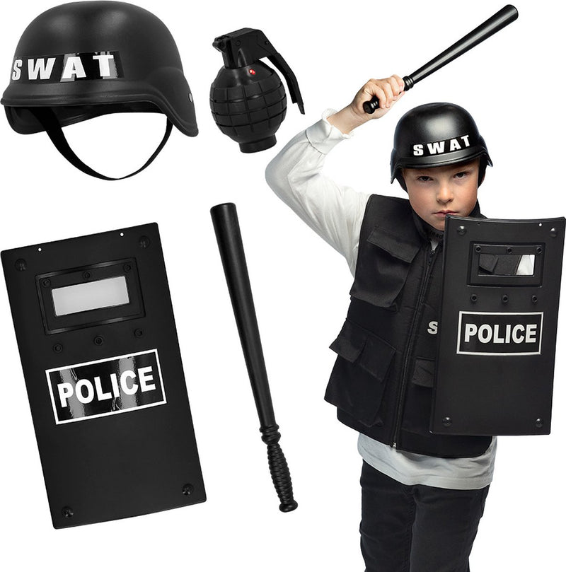 Load image into Gallery viewer, Boland kinderset swat politie
