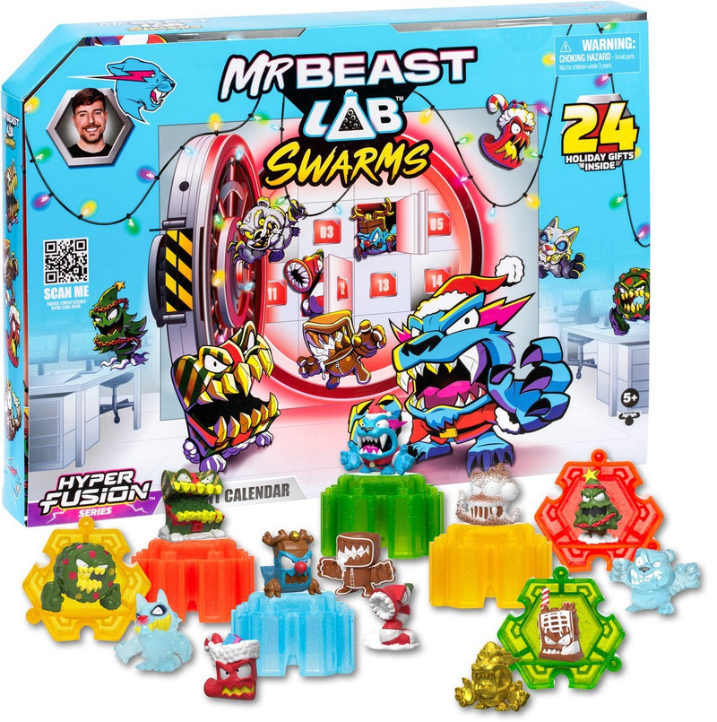 Afbeelding laden in galerijviewer, Moose toys mrbeast lab swarms - hyper fusion serie - swarms adventskalender
