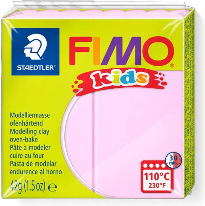 Afbeelding laden in galerijviewer, Fimo kids boetseerklei 42 g lichtrose