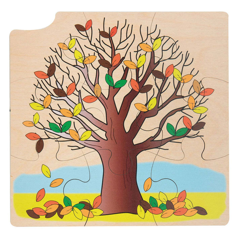 Load image into Gallery viewer, Rolf groei en 4 lagenpuzzel hout groeiboom, 36st.