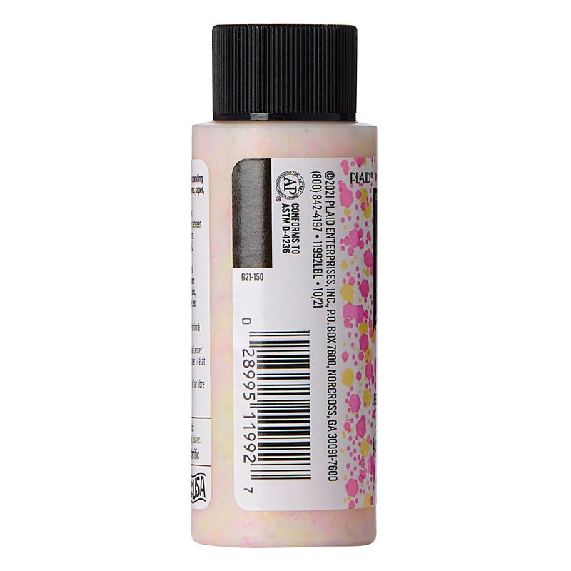 Load image into Gallery viewer, Folkart • glitterific pop acrylic paint neon explosion 59ml