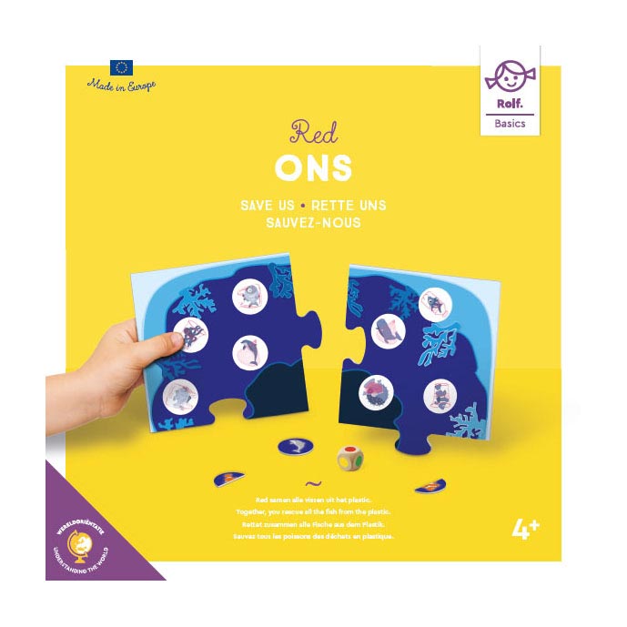 Load image into Gallery viewer, Rolf basics - red ons zeedieren kinderspel