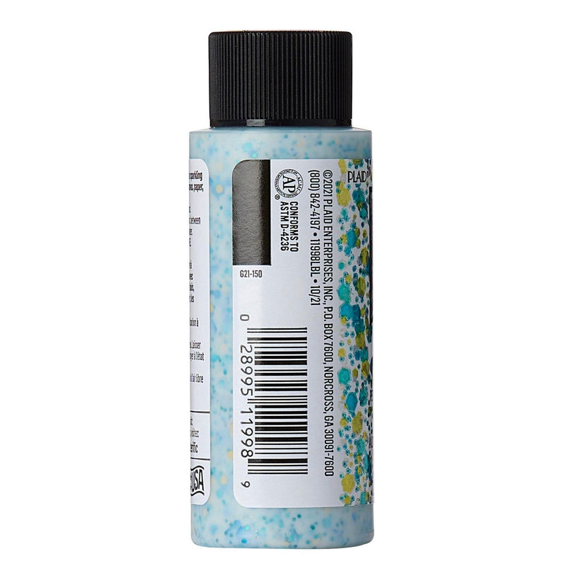 Load image into Gallery viewer, Folkart • glitterific pop acrylic paint beach vibe 59ml