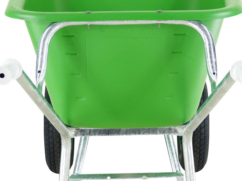 Load image into Gallery viewer, Fort producten kruiwagen f s 165l groen hdpe bak verz onderstel 2 wiel