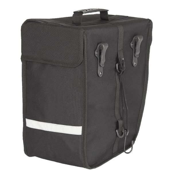 Load image into Gallery viewer, M-wave enkele fietstas links amsterdam - 18 liter - zwart