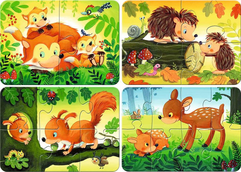 Load image into Gallery viewer, Ravensburger my first puzzel bosdieren