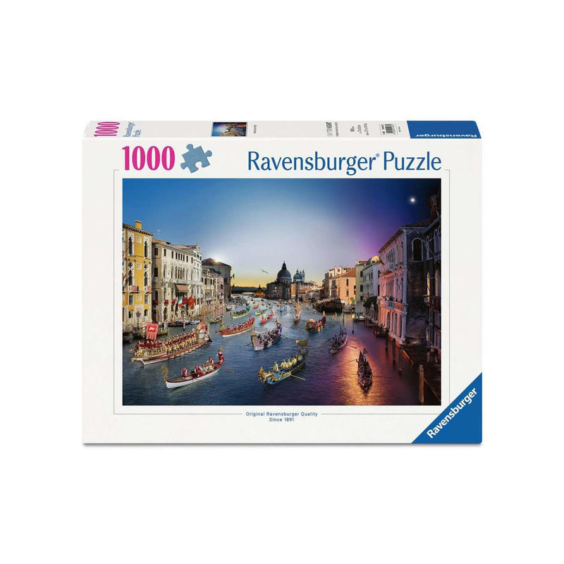 Load image into Gallery viewer, Ravensburger legpuzzel venetie van dag naar nacht - 1000st.