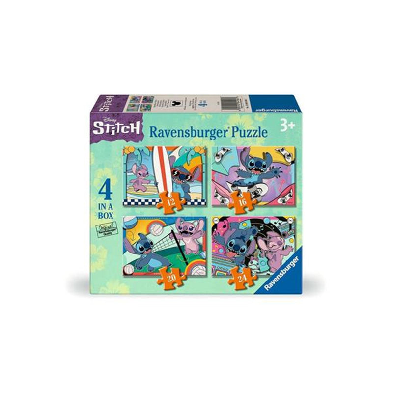 Load image into Gallery viewer, Ravensburger stitch 4-in-1 puzzel