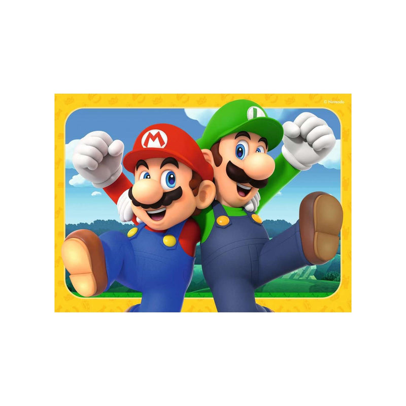 Load image into Gallery viewer, Ravensburger super mario 4-in-1 puzzel