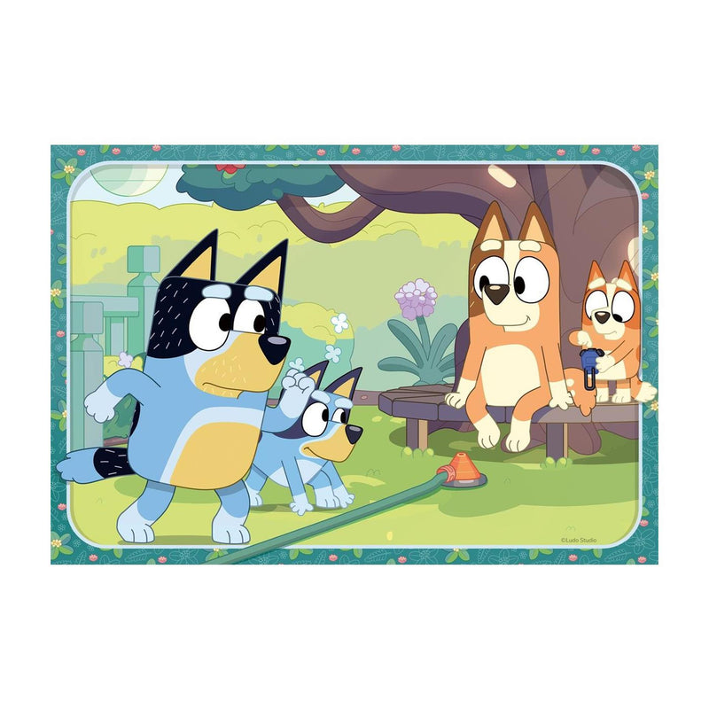 Load image into Gallery viewer, Ravensburger puzzel bluey 2x12 stukjes