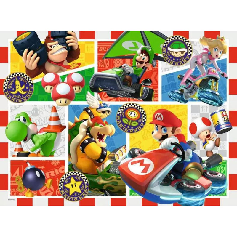 Load image into Gallery viewer, Ravensburger puzzel mario kart 150st