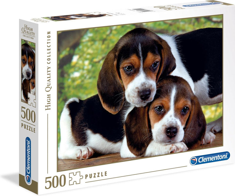 Load image into Gallery viewer, Clementoni puzzel hondenvriendjes, 500st.