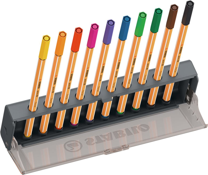 Afbeelding laden in galerijviewer, Stabilo point 88 click set fineliners - 10dlg.
