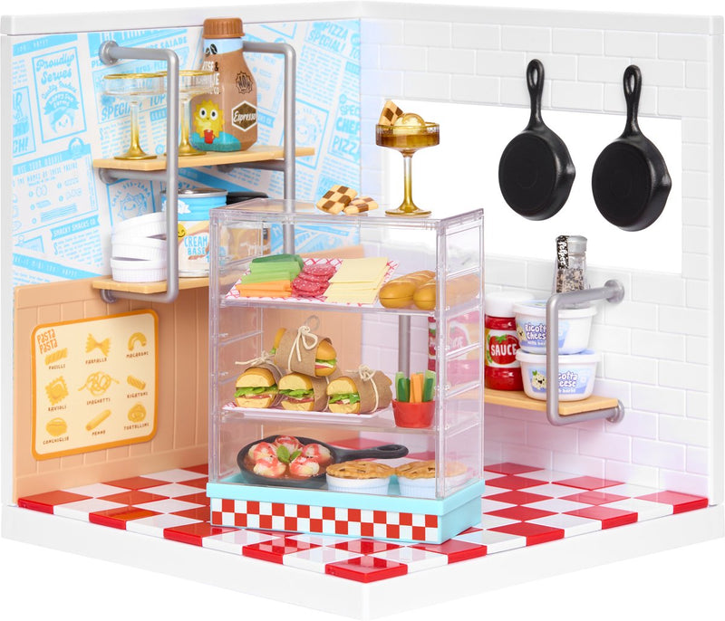 Load image into Gallery viewer, Miniverse ™ make it mini spaces™ pizzawinkel - knutselset - bouwpakket- maak je eigen mini pizzeria