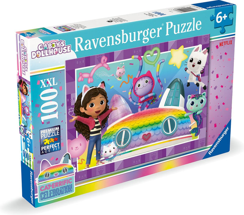 Load image into Gallery viewer, Ravensburger - gabby's dollhouse - legpuzzel - 100 xxl-stukjes