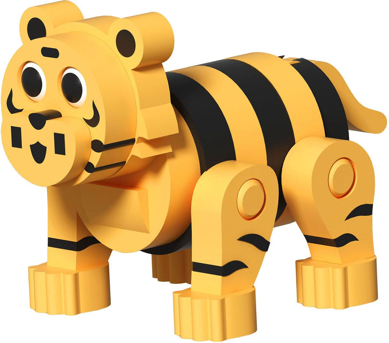 Afbeelding laden in galerijviewer, Lobbes speelgoed bv foam bouwset 3d tijger