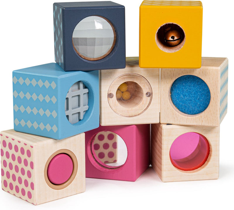 Load image into Gallery viewer, Bigjigs sensory blokken fsc 100%