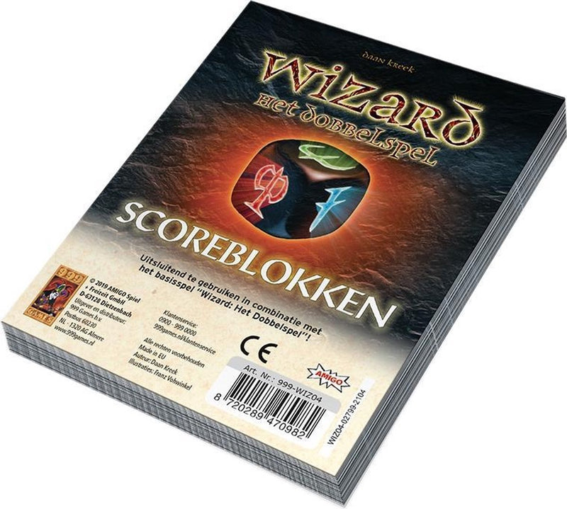 Load image into Gallery viewer, 999games 999 games wizard dobbelspel - uitbreiding - drie stuks scoreblokken