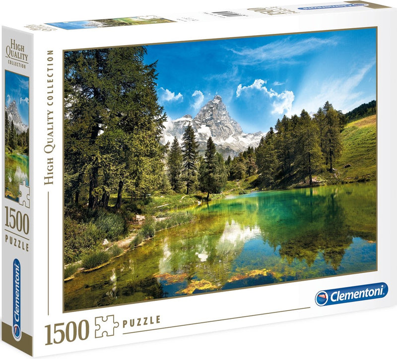 Load image into Gallery viewer, Clementoni legpuzzel blue lake - 1500st.