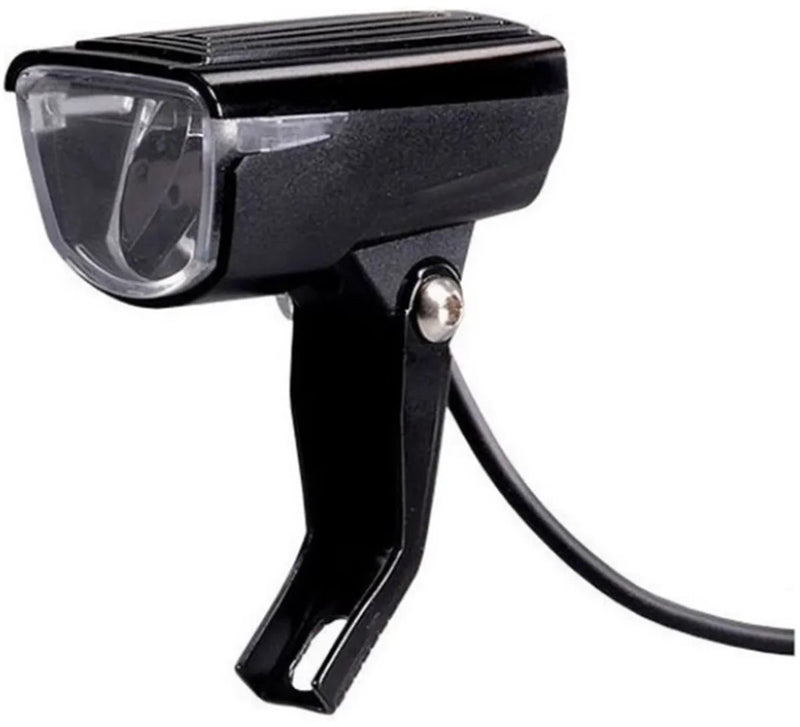 Load image into Gallery viewer, koplamp Luna e-bike led 6 cm voorvork 25 lux zwart