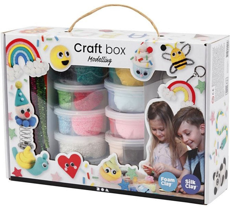 Afbeelding laden in galerijviewer, Creativ company foam clay en silk clay set