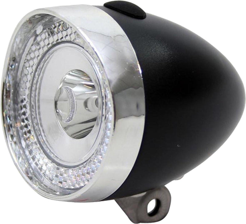 Load image into Gallery viewer, Union koplamp UN-4955 Retro mini batterij zwart op kaart