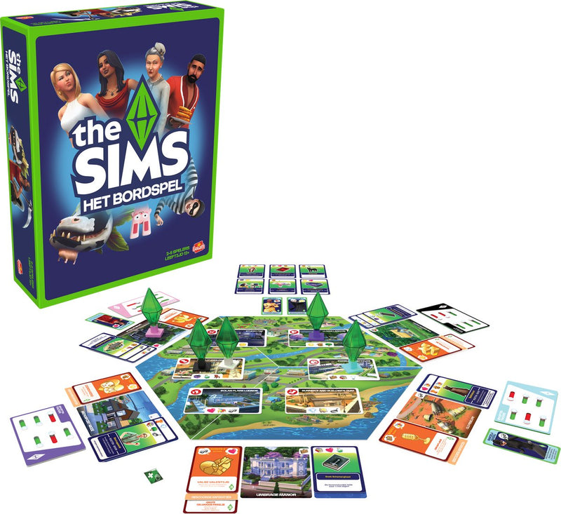 Load image into Gallery viewer, Goliath the sims het bordspel - bordspel - familiespel - het bekende videospel voor op je keukentafel