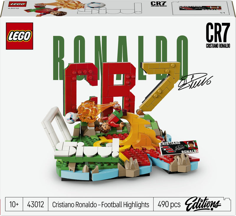 Afbeelding laden in galerijviewer, Lego editions 43012 cristiano ronaldo voetbalhoogtepunten