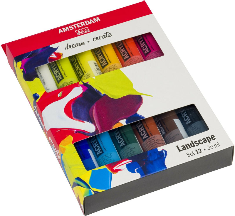 Load image into Gallery viewer, Amsterdam standard series acrylverf landschap set | 12 × 20 ml