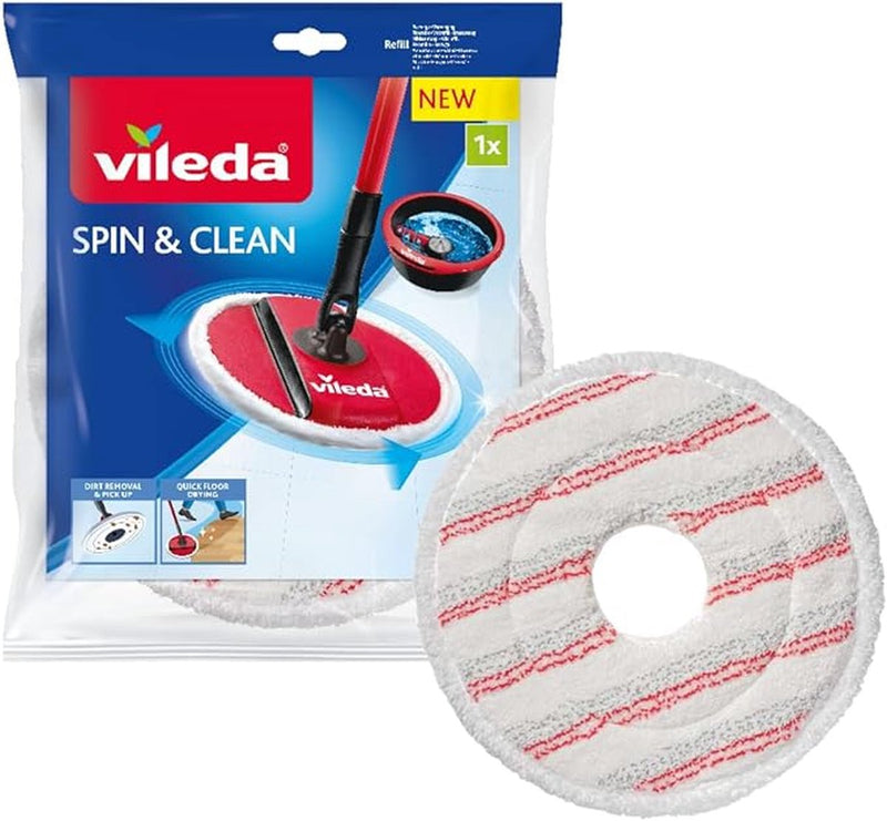 Afbeelding laden in galerijviewer, Vileda spin clean vervanging - microvezelpad voor spin clean systeem