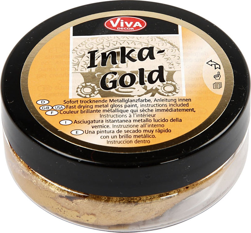 Load image into Gallery viewer, Viva decor inka-gold, goud, 50 ml