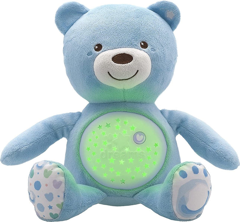 Load image into Gallery viewer, Chicco knuffel projector baby bear first dreams blauw
