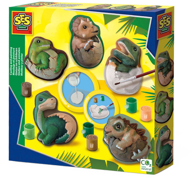 Load image into Gallery viewer, Ses creative ses gieten en schilderen - dino eieren