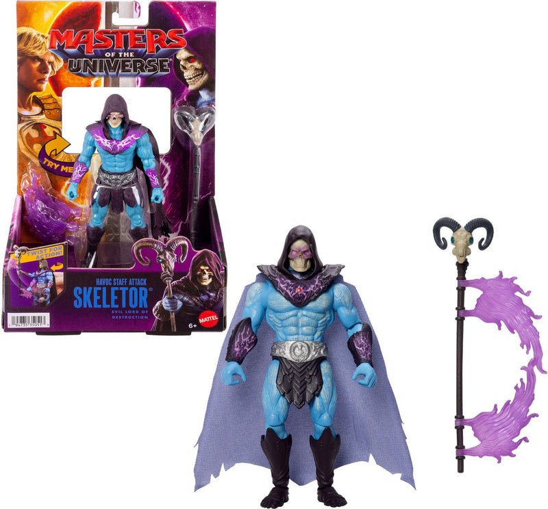 Afbeelding laden in galerijviewer, Masters of the universe actiefiguur feature skeletor - 14cm